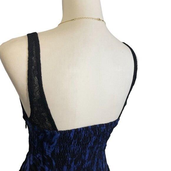 Guess Whimsigoth Fairy Lace Mini Dress Tiered Ruffle Bodycon Tank Y2K Sz XS NWT - Picture 6 of 11